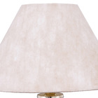 Abajur Laranja Tecido Espaço Luz