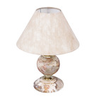 Abajur Laranja Tecido Espaço Luz