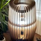 Abajur Leblon De Mesa - Marrom 40x20cm