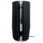 Abajur Leblon De Mesa - Preto Kit Com 2 - 40x20cm E 20x20cm