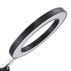 Abajur Led Mbled Ring Light Bivolt 3000k Luz Amarela Preto