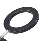 Abajur Led Mbled Ring Light Bivolt 3000k Luz Amarela Preto