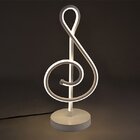 Abajur Line Music D1299 Led Bivolt Branco