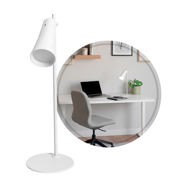 Abajur Luminária 3 Em 1 Magnética Delis 4w 4000k Mesa Parede