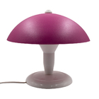Abajur Luminária Cogumelo Mesa Quarto Liso Rosa