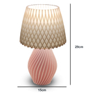 Abajur Luminária Criativa De Mesa Quarto Moderno Com Lâmpada