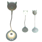 Abajur Luminaria De Gato Pet Flexivel Touch Led Casa Trabalho