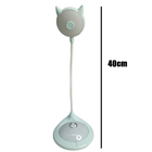 Abajur Luminaria De Gato Pet Flexivel Touch Led Casa Trabalho
