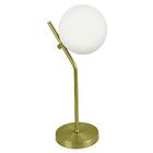 Abajur Luminária De Mesa Aro Jabuticaba Globo Orby Dourado