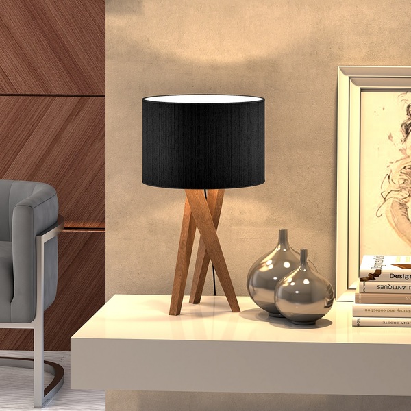 Abajur Luminaria De Mesa Bella Quarto Sala Escritorio Luxo