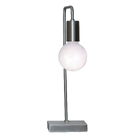 Abajur - Luminaria De Mesa Para Quarto - Sala - Inox