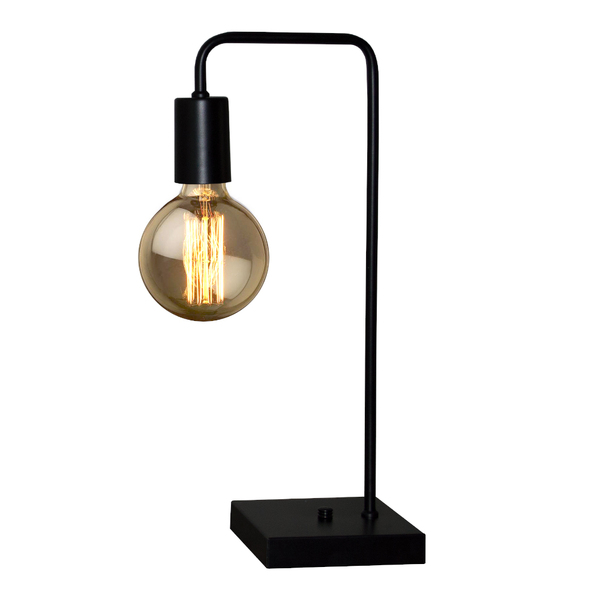 Abajur - Luminaria De Mesa Para Quarto - Sala - Preto