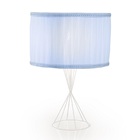 Abajur Luminária De Quarto Infantil Azulrosa Azul