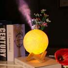 Abajur Luminária Lua Com Umidificador & Purificador De Ar Lua