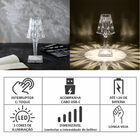 Abajur Luminária Mesa Led Touch Dimerizável Recarregável Usb