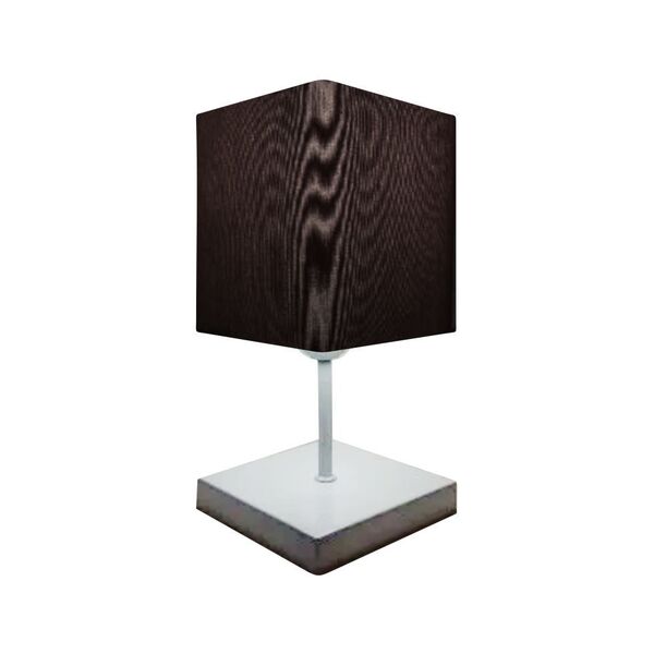 Abajur Luminária Mesa Quarto Sala Moderno Vivare Md-2008br Cú