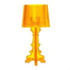 Abajur Luminária Polaris Bourgie Acrílico Laranja