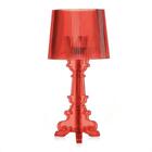 Abajur Luminária Polaris Bourgie Acrílico Vermelho