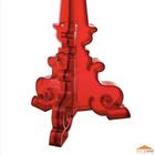 Abajur Luminária Polaris Bourgie Acrílico Vermelho