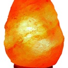 Abajur Luminária Terapêutica Sal Rosa Himalaia 2 ~ 3kg