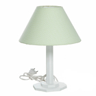 Abajur Madeira Base Oitavada Bebê Infantil