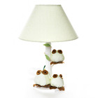 Abajur Madeira Coruja Verde Bebê Infantil