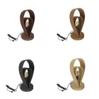 Abajur Madeira Drop 40cm - 1 Luz-freijó