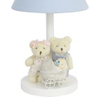 Abajur Madeira Família Urso Com Bebê Menino Bebê Infantil