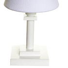 Abajur Madeira Mini Com Cúpula Pequena Bebê Infantil