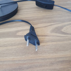 Abajur Mesa Base Cerâmica Rústica E Cúpula Arabescos Vermelho