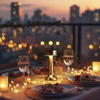 Abajur Ouro 3 em 1 Metal e Plástico Taschibra