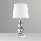 Abajur para Quarto 3 Bolas Metal 15x13x10cm M745 Golden Art