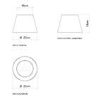 Abajur para Quarto Angle Articulado M740 Golden Art