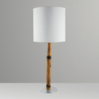 Abajur para Quarto Bambú M062 Golden Art