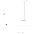 Abajur para Quarto Luminária Milla M690 Golden Art