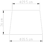 Abajur para Quarto Pirulito 33cm M670 Golden Art