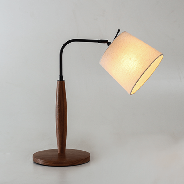 Abajur para Quarto Village Madeira e Metal M754 Golden Art