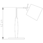 Abajur para Quarto Village Madeira e Metal M754 Golden Art