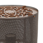 Abajur Pequeno Palermo Madeira Gaiola Ilux