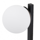 Abajur Preto de Alumínio Kellua Sfera Metaldomado