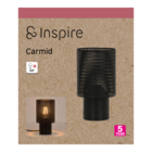 Abajur Preto Metal Carmid Inspire