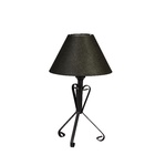 Abajur Preto Metal Retrô Primor