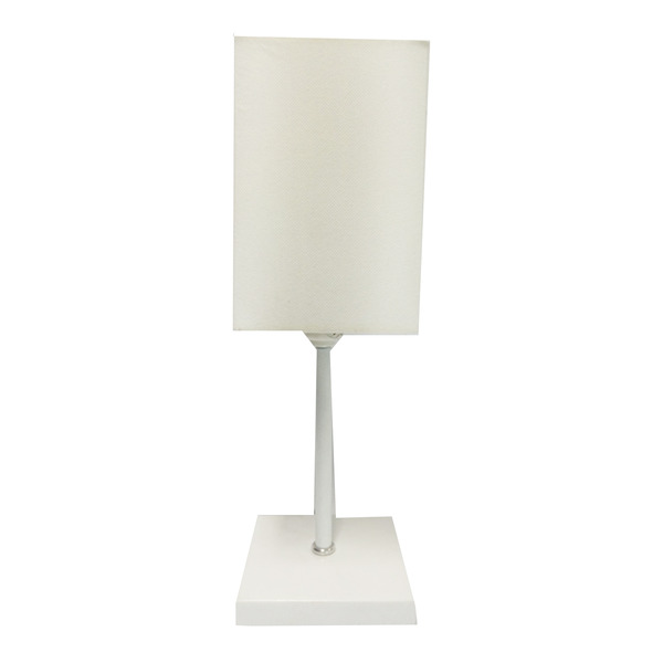 Abajur Branco Madeira Perinteinen BM Lamps Leroy Merlin