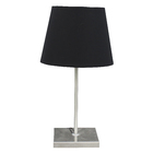 Abajur Espaço Luz Redondo Metal Prata Bivolt