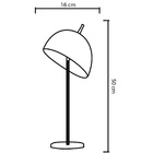 Abajur Retrô Luminária Pequena Prata Alumínio Ab7625