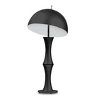 Abajur Retrô Luminária Pequena Preto Alumínio Ab7745