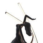 Abajur Skylight Ballerina G9 Led Bivolt Preto Sky