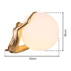 Abajur Skylight Hug 4013ab E27 Bivolt Dourado