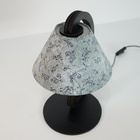 Abajur Sofia Estampado Crie Casa Preto