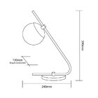 Abajur Startec Barcelona G9 Bivolt Preto